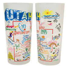 Load image into Gallery viewer, Utah Drinking Glass - catstudio