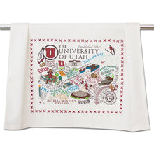 Load image into Gallery viewer, Utah, University of Collegiate Dish Towel - catstudio