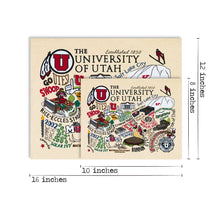 Load image into Gallery viewer, Utah, University of Collegiate Fine Art Print - catstudio 
