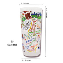 Load image into Gallery viewer, Vermont Drinking Glass - catstudio