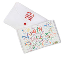 Load image into Gallery viewer, Virgin Islands Dish Towel - catstudio