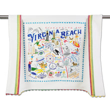Load image into Gallery viewer, Virginia Beach Dish Towel - catstudio