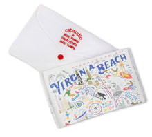 Load image into Gallery viewer, Virginia Beach Dish Towel - catstudio