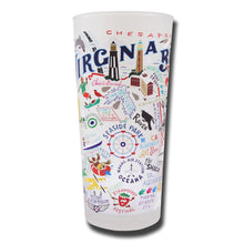 Load image into Gallery viewer, Virginia Beach Drinking Glass - catstudio
