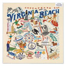 Load image into Gallery viewer, Virginia Beach Fine Art Print Art Print catstudio