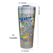Load image into Gallery viewer, Virginia Beach Thermal Tumbler (Set of 4) - PREORDER Thermal Tumbler catstudio