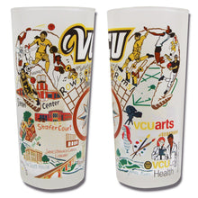 Load image into Gallery viewer, Virginia Commonwealth University (VCU) Collegiate Drinking Glass - Coming Soon! - catstudio 
