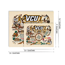 Load image into Gallery viewer, Virginia Commonwealth University (VCU) Collegiate Fine Art Print - catstudio