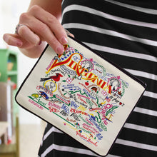 Load image into Gallery viewer, Virginia Zip Pouch - Natural - catstudio