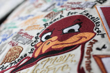Load image into Gallery viewer, Virginia Tech Collegiate Embroidered Pillow - catstudio