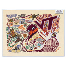Load image into Gallery viewer, Virginia Tech Collegiate Fine Art Print - catstudio