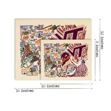 Load image into Gallery viewer, Virginia Tech Collegiate Fine Art Print - catstudio