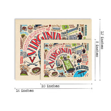 Load image into Gallery viewer, Virginia, University of Collegiate Fine Art Print Art Print catstudio