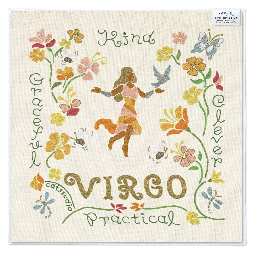 Virgo Astrology Fine Art Print Art Print catstudio 8