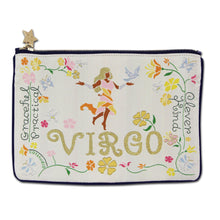 Load image into Gallery viewer, Virgo Astrology Zip Pouch - catstudio