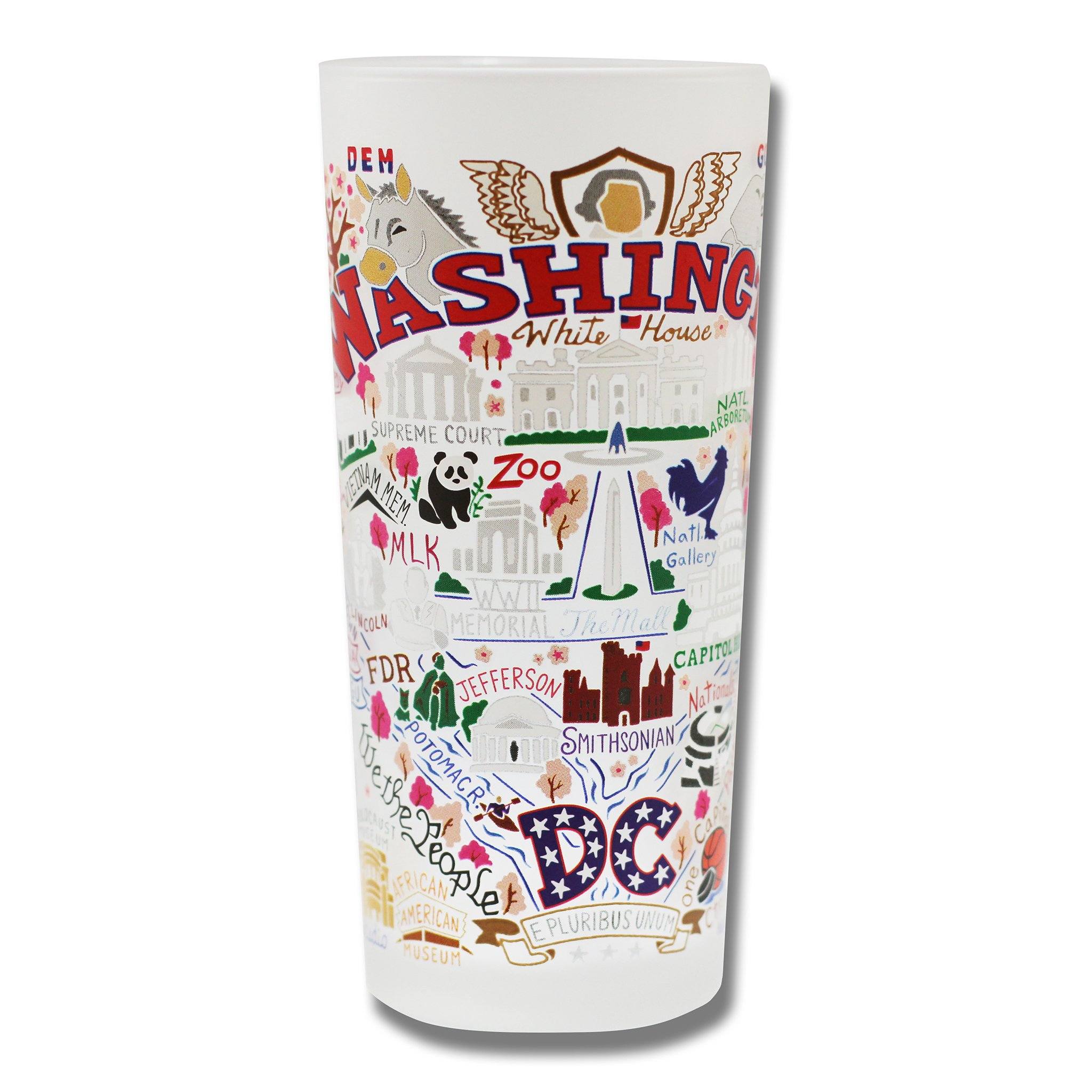 Washington Evergreen State Souvenir Shot Glass - 2.25" Tall State Themed Glass - View #10