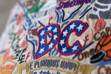 Load image into Gallery viewer, Washington DC Hand-Embroidered Pillow - catstudio