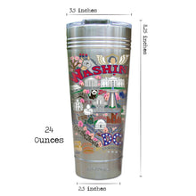 Load image into Gallery viewer, Washington DC Thermal Tumbler (Set of 4) - PREORDER Thermal Tumbler catstudio
