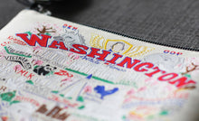 Load image into Gallery viewer, Washington DC Zip Pouch - Natural - catstudio