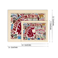 Load image into Gallery viewer, Washington State University Collegiate Fine Art Print - catstudio