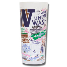 Load image into Gallery viewer, Washington, University of Collegiate Drinking Glass - catstudio