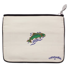 Load image into Gallery viewer, West Virginia Zip Pouch - Natural - catstudio