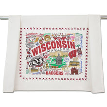 Load image into Gallery viewer, Wisconsin, University of Collegiate Dish Towel - catstudio