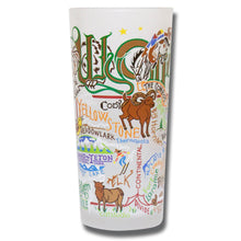 Load image into Gallery viewer, Wyoming Drinking Glass - catstudio