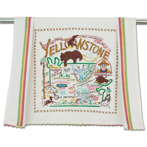 Yellowstone Dish Towel - catstudio 