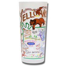 Load image into Gallery viewer, Yellowstone Drinking Glass - catstudio