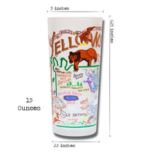 Load image into Gallery viewer, Yellowstone Drinking Glass - catstudio