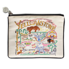 Load image into Gallery viewer, Yellowstone Zip Pouch - Natural - catstudio