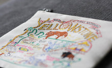 Load image into Gallery viewer, Yellowstone Zip Pouch - Natural - catstudio