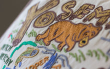 Load image into Gallery viewer, Yosemite Hand-Embroidered Pillow - catstudio