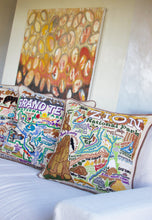 Load image into Gallery viewer, Zion Hand-Embroidered Pillow - catstudio