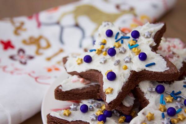 Try It Tuesday: Chocolate Cutout Sugar Cookies
