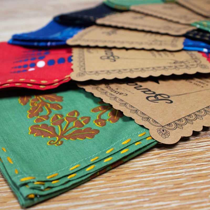 Deluxe Cotton Pick Stitch Bandanas