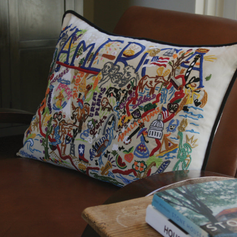 Embroidered Pillows – catstudio