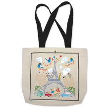 Load image into Gallery viewer, Eiffel Tower Tote Bag
