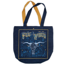 Load image into Gallery viewer, Fort Worth Denim Tote Bag
