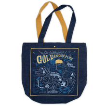 Load image into Gallery viewer, Golden Gate Park Denim Tote Bag
