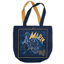 Load image into Gallery viewer, Marin County Denim Tote Bag
