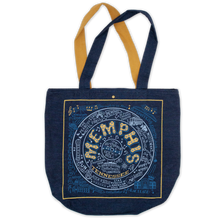 Load image into Gallery viewer, Memphis Denim Tote Bag

