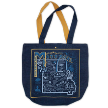 Load image into Gallery viewer, Missouri Denim Tote Bag
