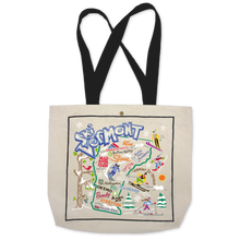 Load image into Gallery viewer, Ski Vermont Tote Bag
