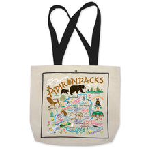 Load image into Gallery viewer, Adirondacks Tote Bag Canvas Tote Bag catstudio 
