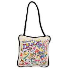 Load image into Gallery viewer, Alabama woven Mini Pillow Ornament by catstudio
