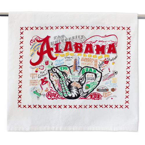 Alabama, University of Collegiate Dish Towel Dish Towel catstudio 