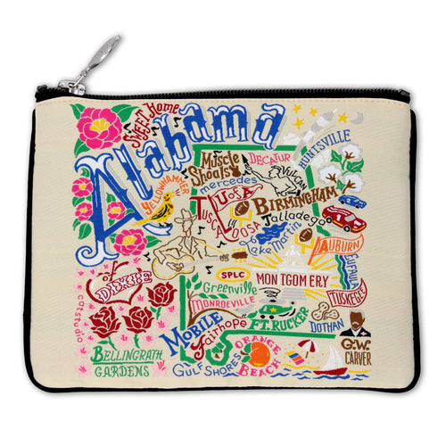 Alabama Zip Pouch Pouch catstudio