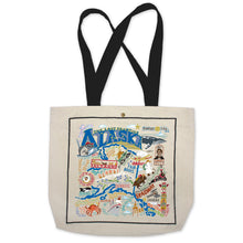 Load image into Gallery viewer, Alaska Tote Bag Canvas Tote Bag catstudio 
